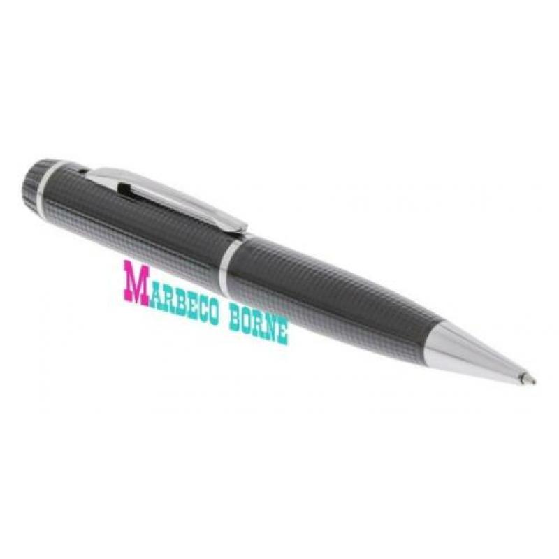 Balpen met ingebouwde HD camera, Spy pen, Spycam Actie Op=Op