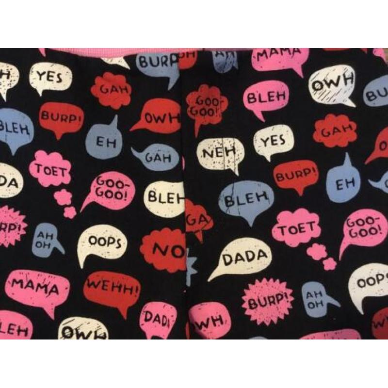 Nieuw setje O’Chillie longsleeve en broekje roze print, 68
