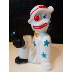 Set boekensteunders beeldjes clown 15cm !