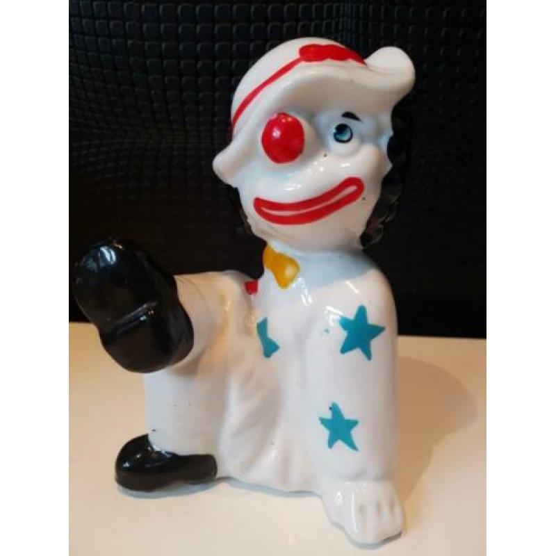 Set boekensteunders beeldjes clown 15cm !