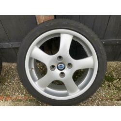 17 inch Borbet lichtmetalen velgen 4x114.3 Volvo V40/S40