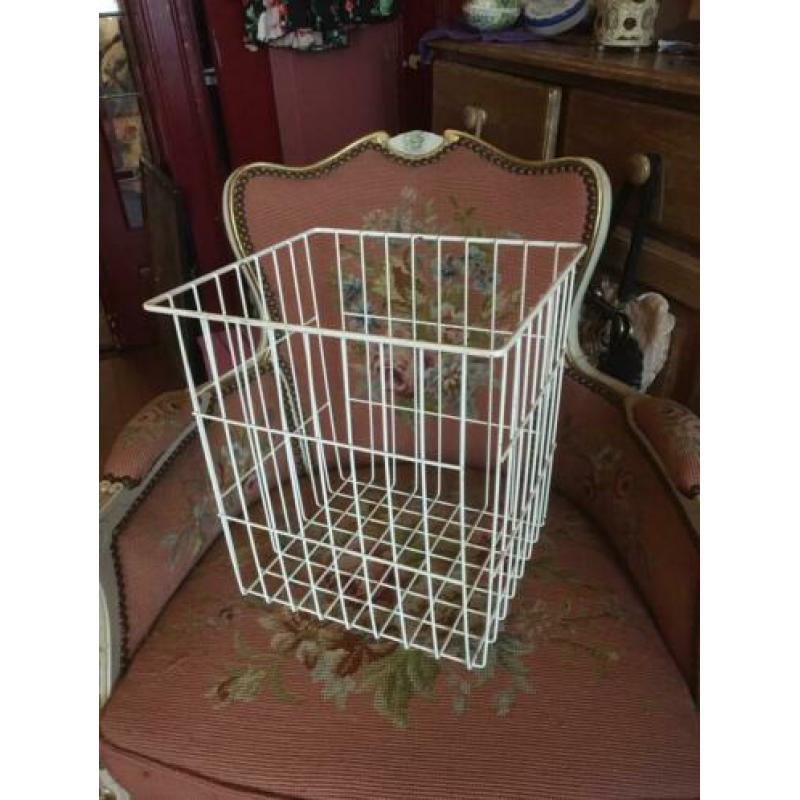 Vintage draadmand draad mand