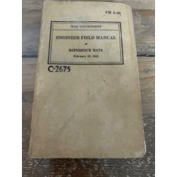 Engineer manual reference data