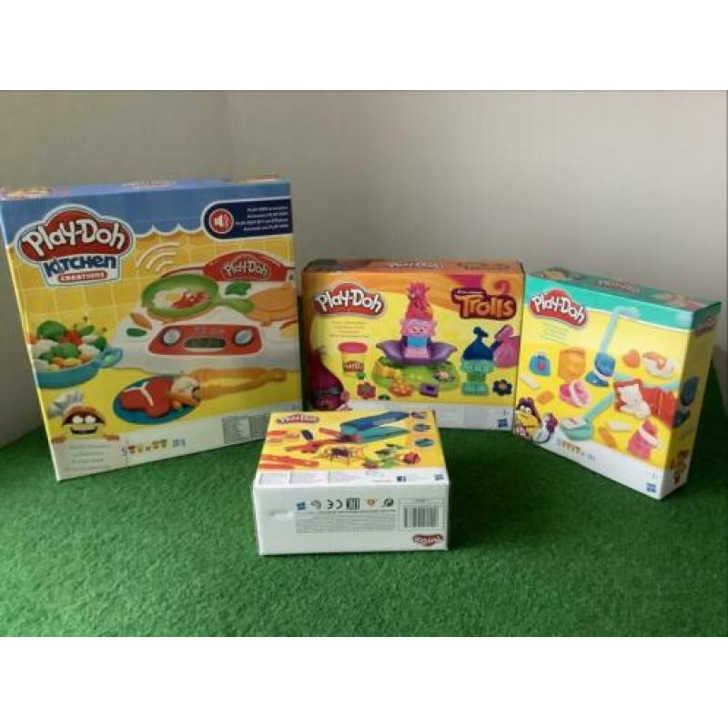 Nieuwe Play-doh sets, o.a. trolls Kookplaat Dierenarts set