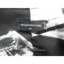Jacqueline de Yong Top Mt 40 Zwart / Wit