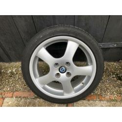 17 inch Borbet lichtmetalen velgen 4x114.3 Volvo V40/S40