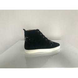 Originele Christian Louboutin Sneakers Zwart Gesp B