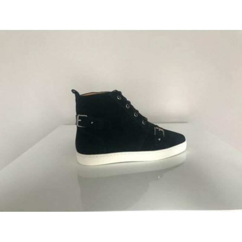 Originele Christian Louboutin Sneakers Zwart Gesp B