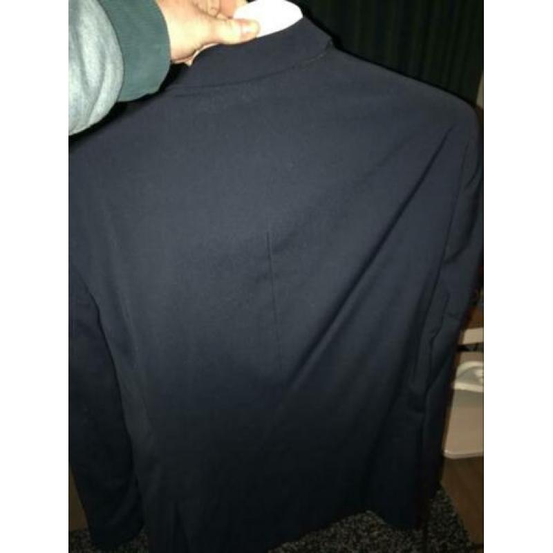 Nieuw pak maat 46 heren donkerblauw