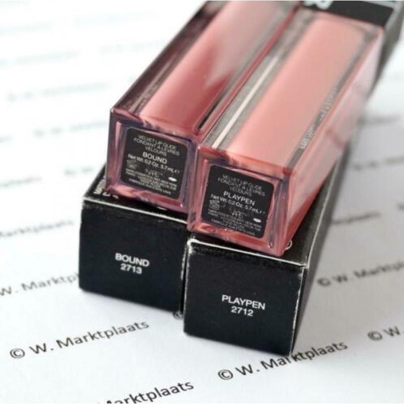 NARS velvet lip glide: Bound / Playpen