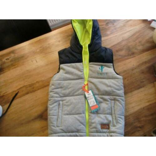 Nieuwe bodywarmer maat 158/164 B-Nosy