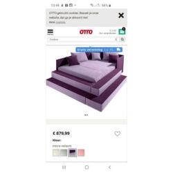 1 of 2 persoon bed.120×200