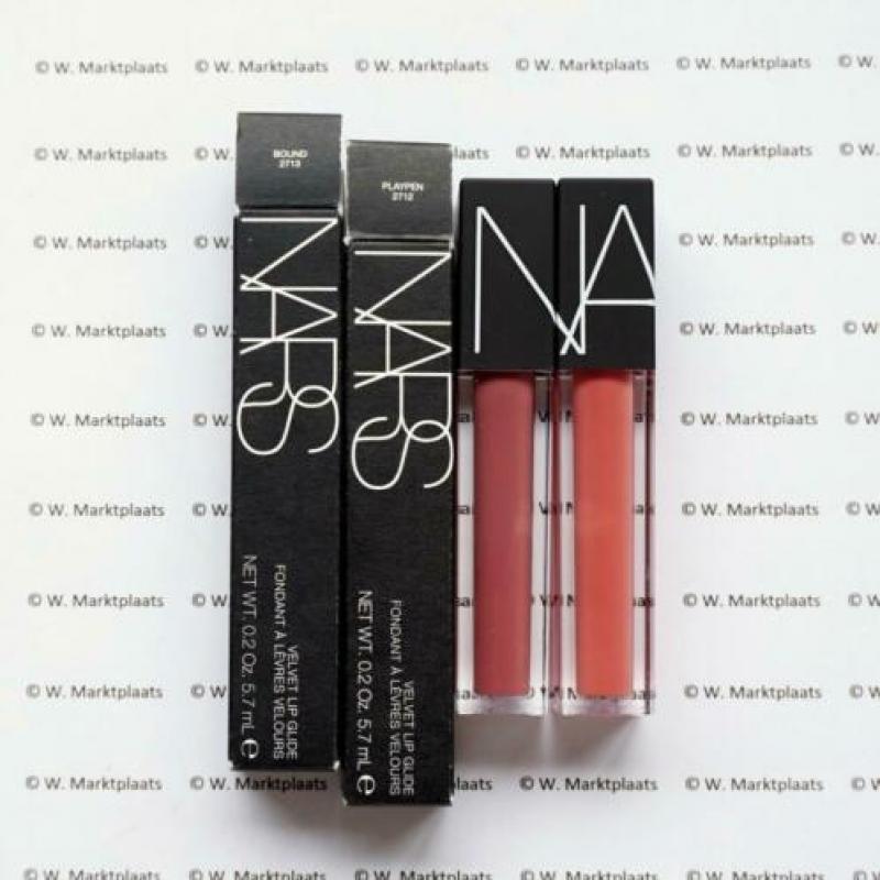 NARS velvet lip glide: Bound / Playpen