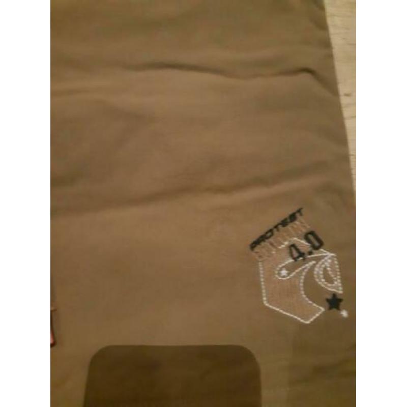 Protest skijack skibroek fleece maat small 36 groen