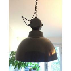 HK living factory lamp L antraciet/grijs