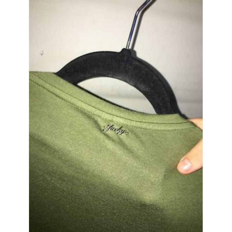 Jacky Luxury T-shirt dames groen maat S