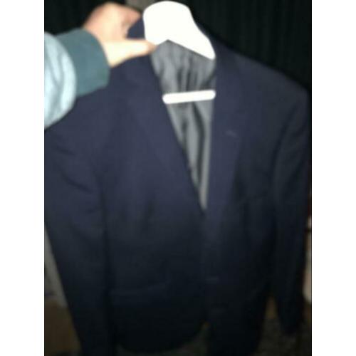 Nieuw pak maat 46 heren donkerblauw