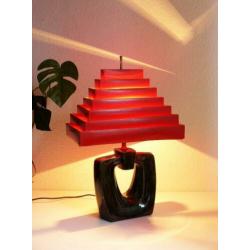 Venetian Blind Lamp Shade. midcentury vintage Keramiek