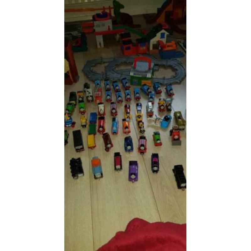 Mega set thomas de trein