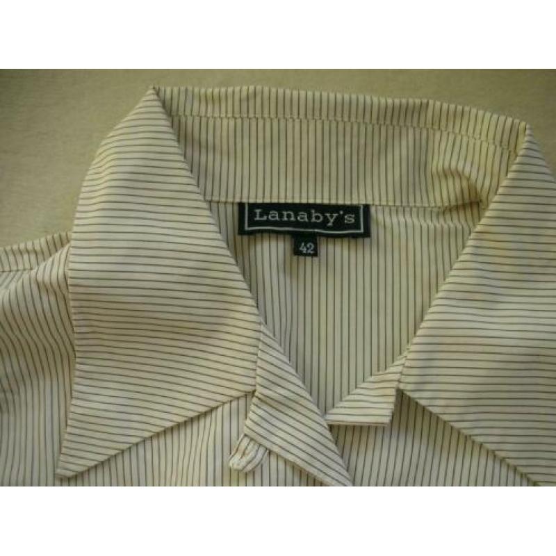Prachtige LANABY'S BY LEON 100%katoen tuniek/blouse/top mt42