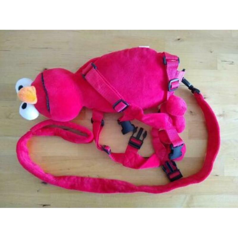 Rugzak Elmo, veiligheids-/met lijn (Tweeling)