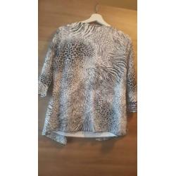 Canda blouse met vaste top maat 42 zgan
