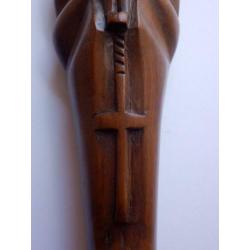 Maria met kind / hout / Afrikaans / 37 cm.