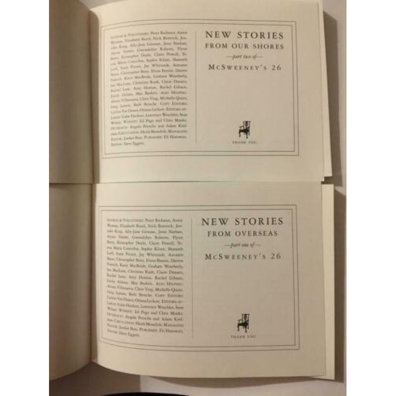 McSweeney's Quarterly Concern: Issue 26