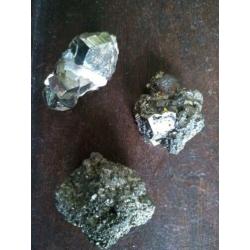 Pyriet ruw kristal mineraal