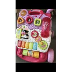 VTech Babywalker roze - ZGAN!