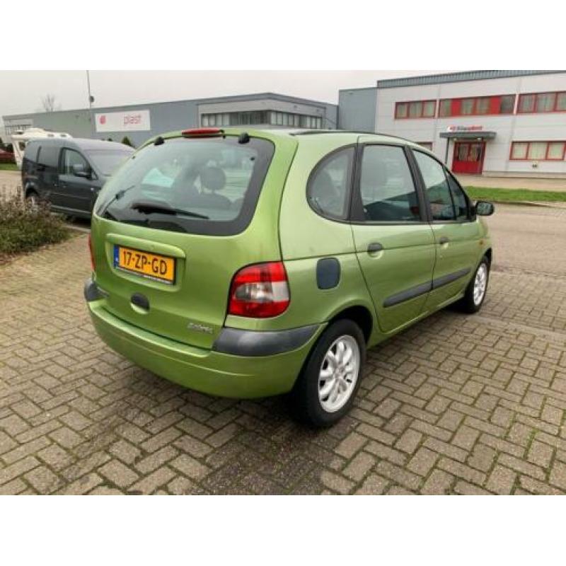 Renault Megane Scenic 1.6 16V RXE 1999 Groen,Apk,€850.-