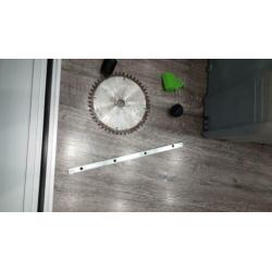 FESTOOL TS 55 REBQ PLUS FS INVALZAAG 2x LINIAAL 140cm ZGAN