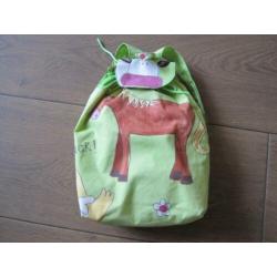 Kinderrugzak/tas, 30 cm breed, 35 cm lang. Wasbaar, verlengb