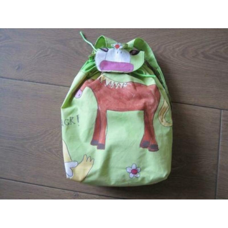 Kinderrugzak/tas, 30 cm breed, 35 cm lang. Wasbaar, verlengb
