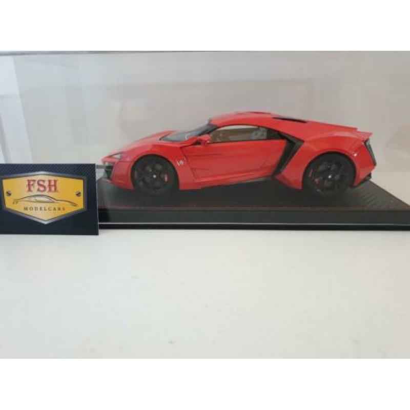 Lykan Hypersport, pearl red, Frontiart. NIEUW !!!