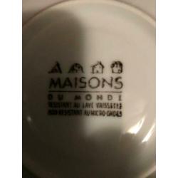 Fleurig thee servies van Maisons du Monde