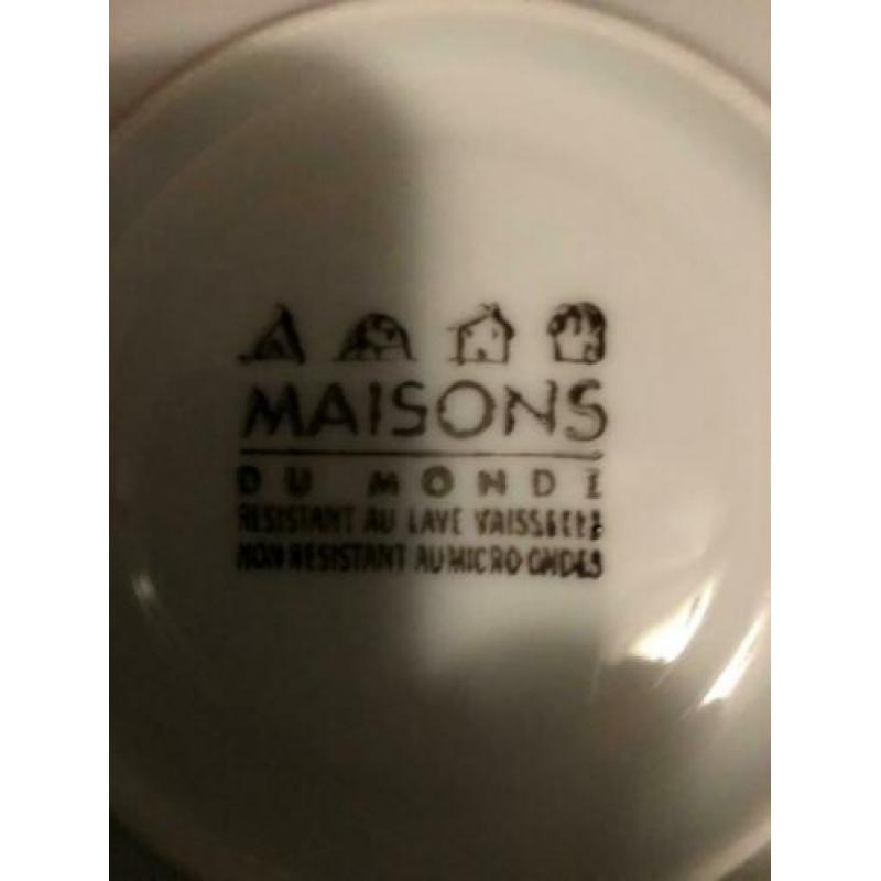 Fleurig thee servies van Maisons du Monde