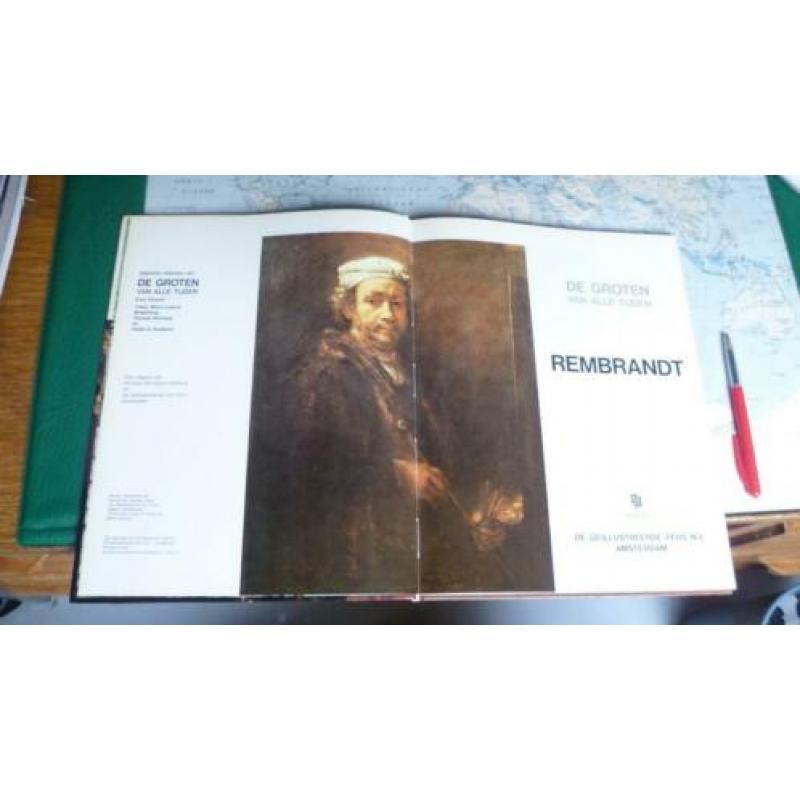 Rembrandt - De grote van alle tijden Boek is van 1969. Rem