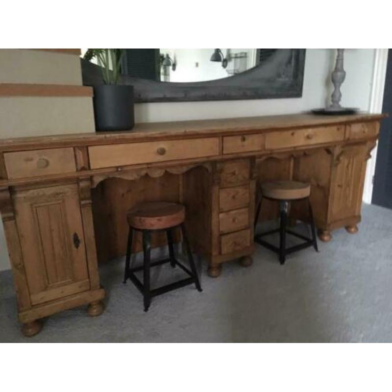Kaptafel/Wandmeubel ANTIEK