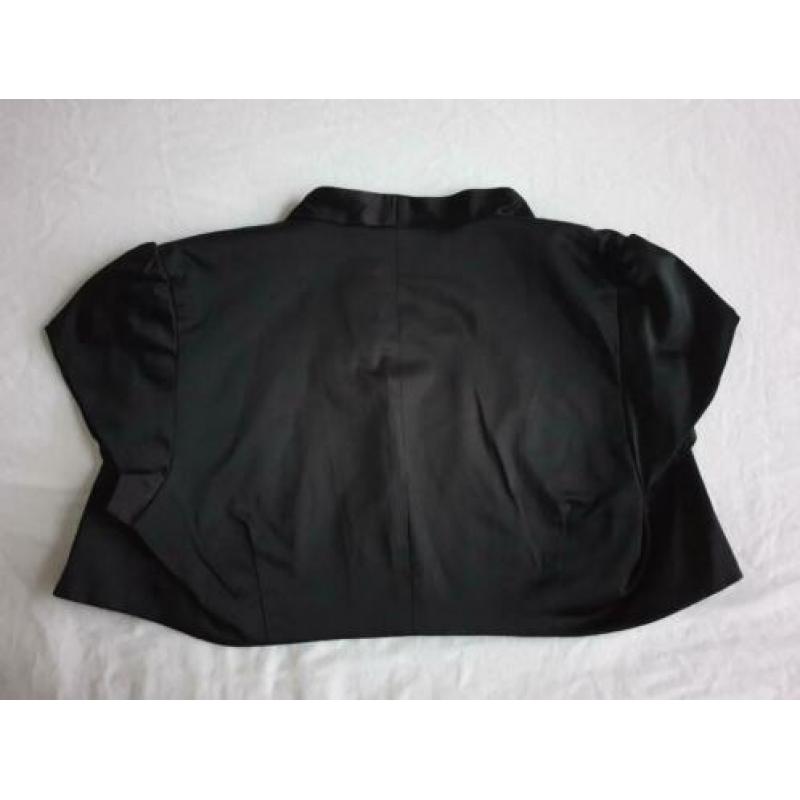 Steps bolero jasje/blazer/vestje, zwart, mt 42, zgan