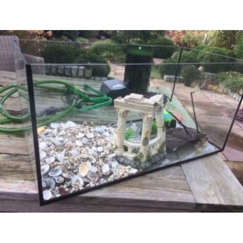aquarium met toebehoren