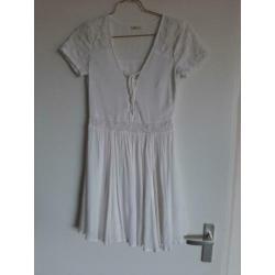 Ibiza witte jurk hollister maat S
