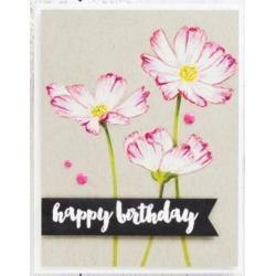 Te koop: prachtige stempelset Altenew Stunning Cosmos