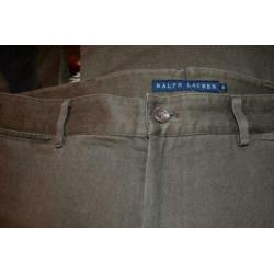 Ralph Lauren broek olijfgroen maat 8 = 40 in nieuwstaat