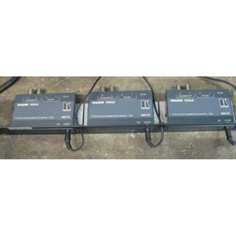 Kramer, Extron videoversterkers, schakelmatrixen en omzetter