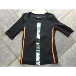 Nieuwstaat Marccain sports zwart shirt maat 40