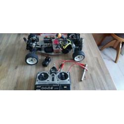 Nitro RC auto 1:10 met allerlei extra's