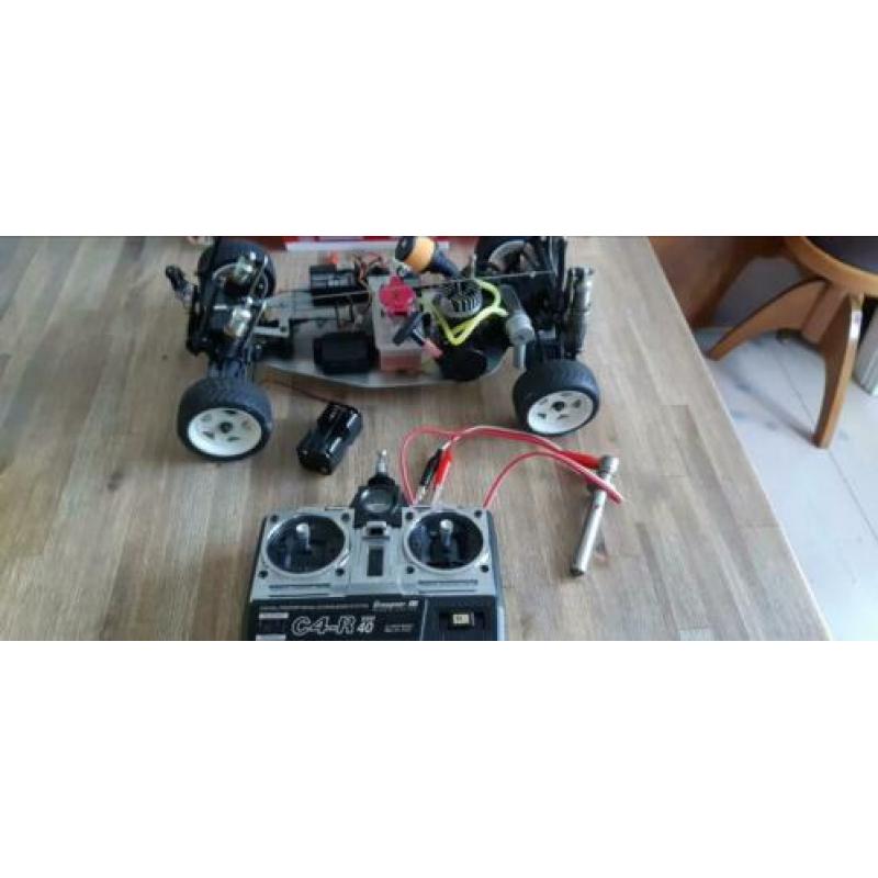 Nitro RC auto 1:10 met allerlei extra's