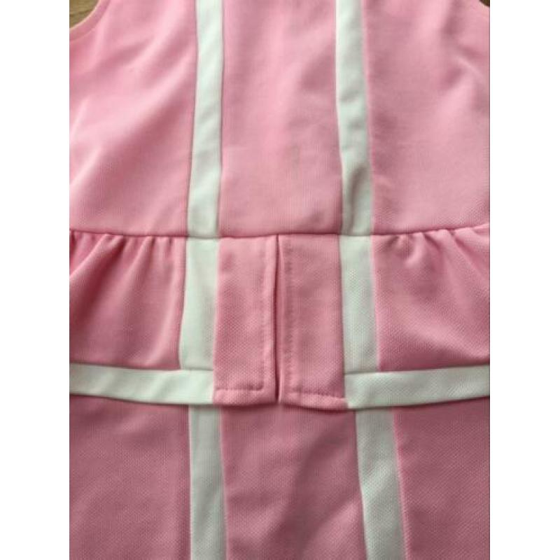 Roze / wit jurkje