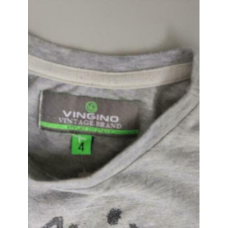 Vingino shirt t-shirt zgan maat 104